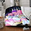 1pc Huntrix, K Pop Blanket Lightweight Flannel Blanket Throw Blanket For Sofa, Bed, Travel, Camping, Livingroom, Office, Couch