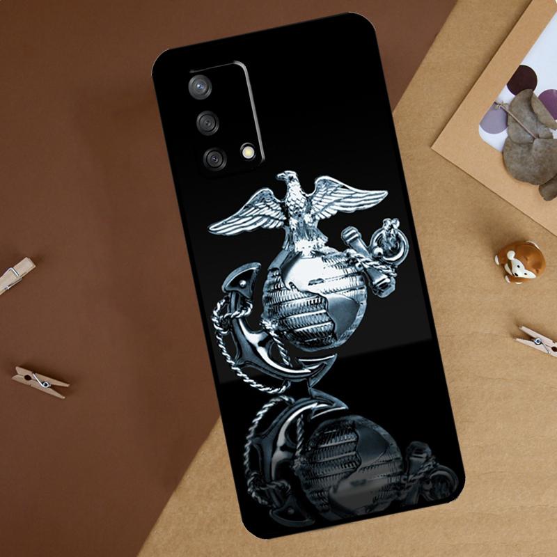 USMC Marine Corps For Oppo A40 A60 A80 A74 A94 A54 A18 A38 A58 A78 A98 A16 A76 A96 A15 A57S A17 A77 Phone Case