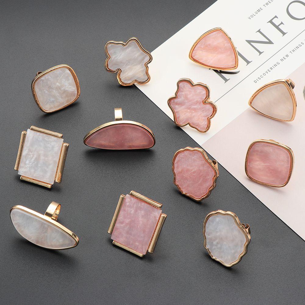 Shelf Display Rack UV Gel Polish Pigment Holder Finger Ring Plate Nail Art Palette Painting Palette