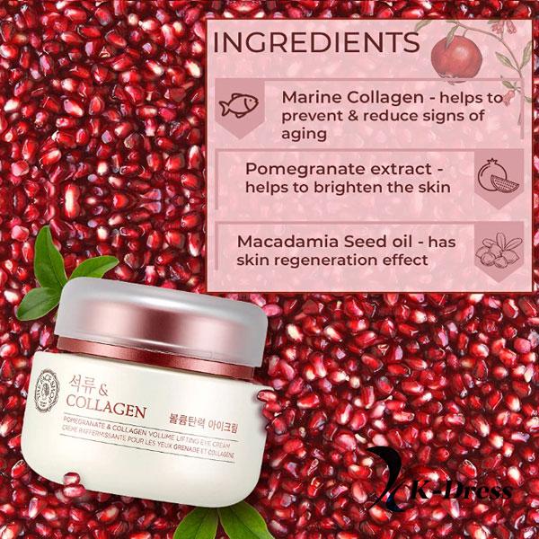 The Face Shop Крем-лифтинг для век «Гранат и коллаген» 50 мл
