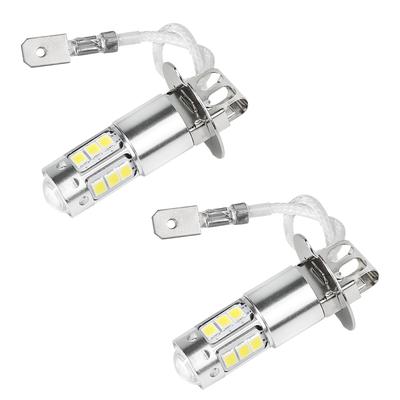 SENJWARM Высокая яркость 16 светодиодов, Светодиодные лампы H3/H3a, 2 штуки, 16 светодиодов, Белый противотуманный