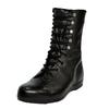 Donkel Dezomme Safety Size for High Altitude and Indoor Long JIS T8101 Certified Class L Men's Boots, Black, 28, Use, Boots, Leather, (Type C)