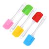 Silicone Small Cake Cream Spatula Hand-Held Stiring Batter Butter Fondant Pastry Non-Stick Scraper Kitchen Cooking Baking Tools