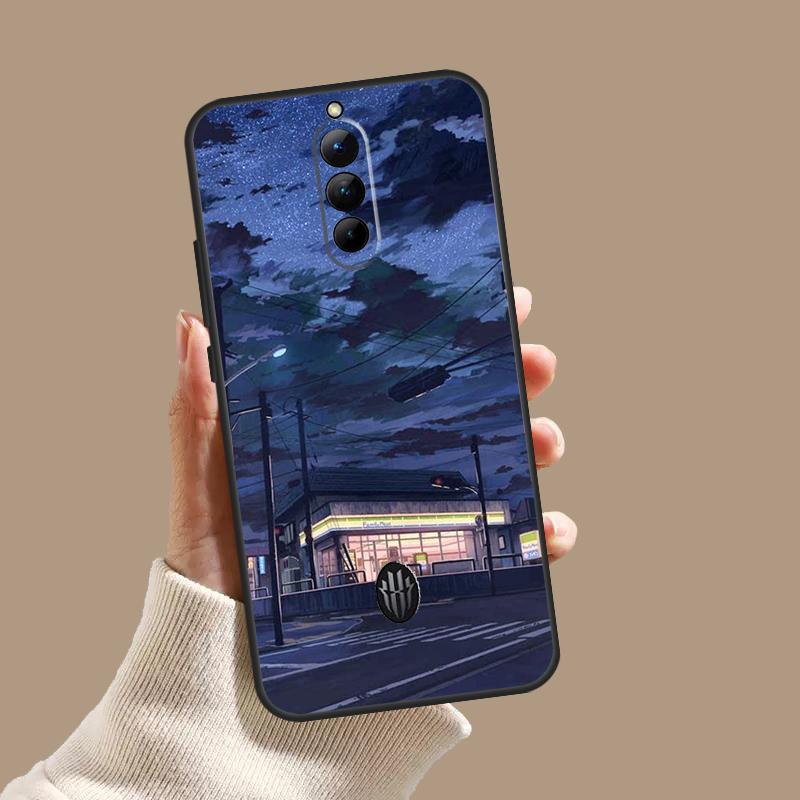 Чехол для телефона ZTE Nubia Red Magic 11 10S 9S 8S 8 9 10 Pro Plus 6 7 6S 7S Pro 5G 6R 10 Air с рисунком Манга Аниме Улица