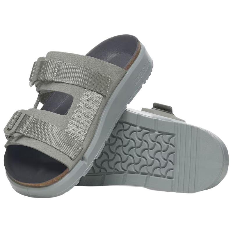 Birkenstock Шлепанцы-слайдеры Унисекс Серые 1029630