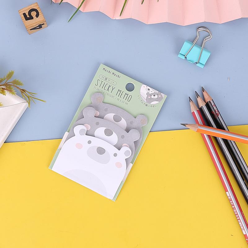 1 шт. клейкая наклейка Kawaii Animals Pig Sticky Notes блокнот для заметок офис школьные принадлежности канцелярские принадлежности наклейка