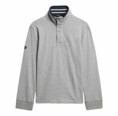 Superdry Classics Henley half zip свитшот
