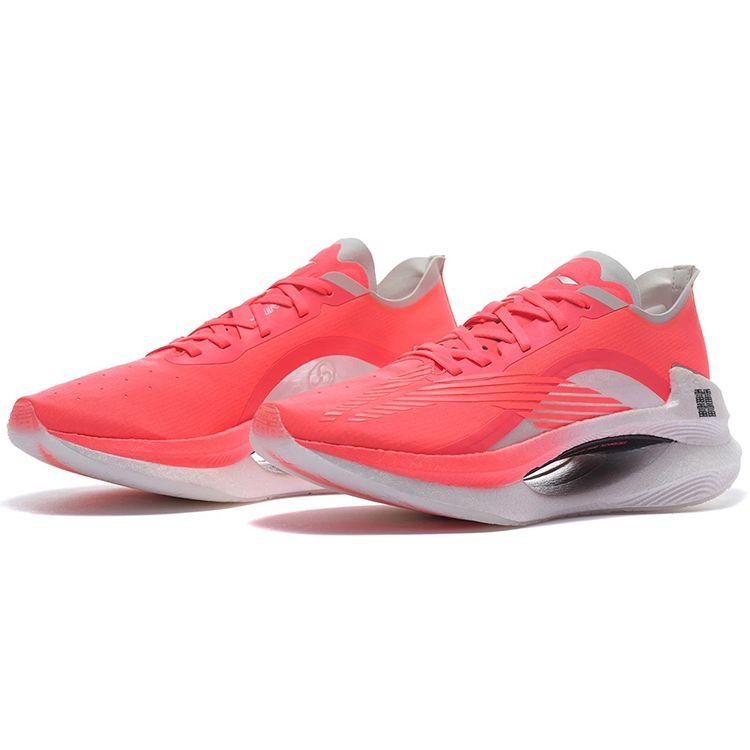 Кроссовки женские Li Ning Absolute Shadow Competition Day с низким дышащим верхом флуоресцентно-розовые ARRS002-3