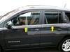 Нижняя окантовка стекол (нерж) для Jeep Compass 2006-2016 гг