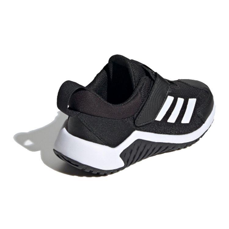 adidas 4Uture Sport AC K Нескользящие Прочные Низкие Кроссовки для Бега Детские Кроссовки Черно-Белые FV3711