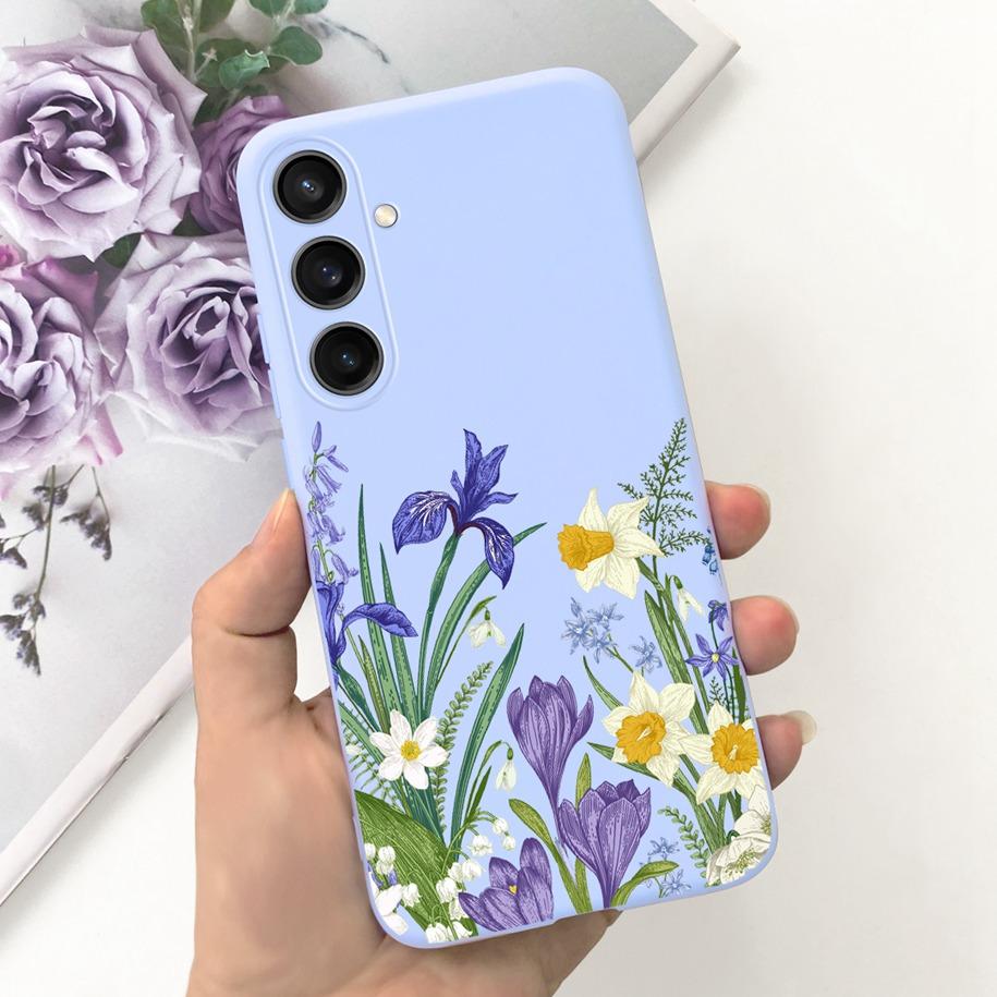 Для Samsung A25 5G 2023 Чехол SM-A256B Милый Утенок-Астронавт Тонкий Мягкий Силиконовый Задний Чехол для Телефона Для Samsung A55 A35 5G A356B Coque