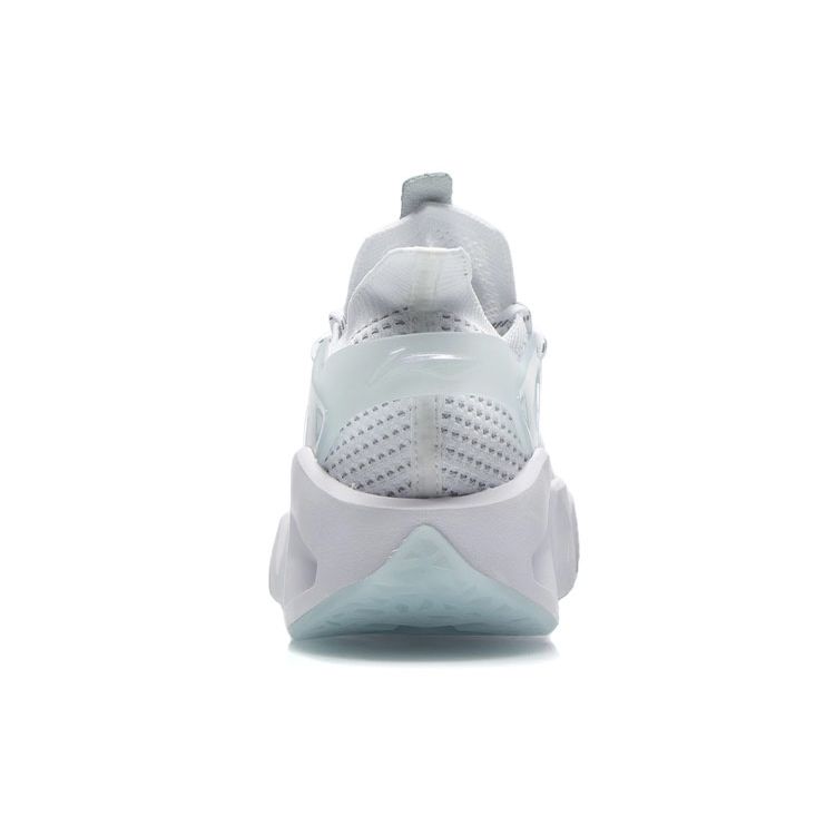 Li Ning Wudao 2.3 Амортизация Цельное плетение Светоотражающие Нескользящие Износостойкие Низкие Баскетбольные кроссовки Мужские Баскетбольные кроссовки Белые AGBR045-2