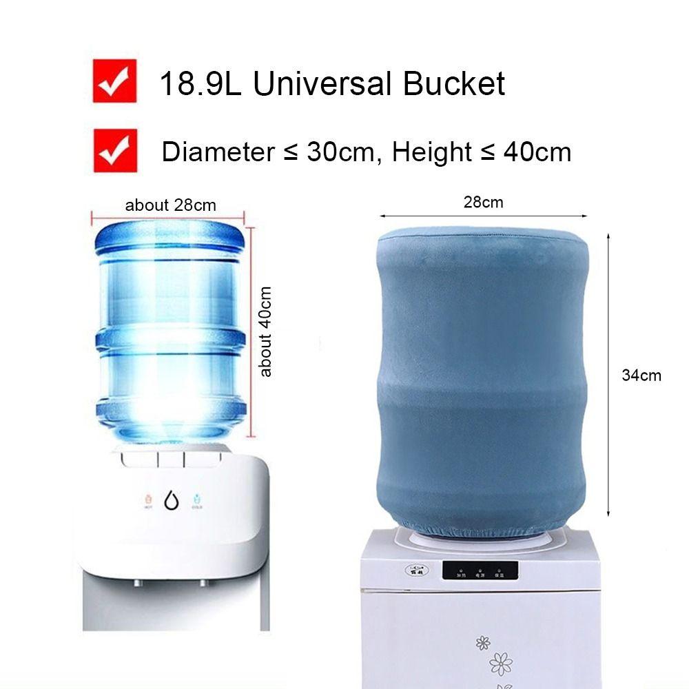 1Pcs Reusable Water Dispenser Cover High Stretchy Elastic Barrel Dust Cover Durable Bucket Sleeve