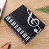 40 Pages Piano Paper Sheets Folder PP Music Score Folder High Quality Document Storage Organizer