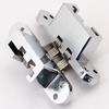 Silver Hidden Hinges Zinc Alloy Concealed Hinges Invisible Swing Hinges  for Folding Door