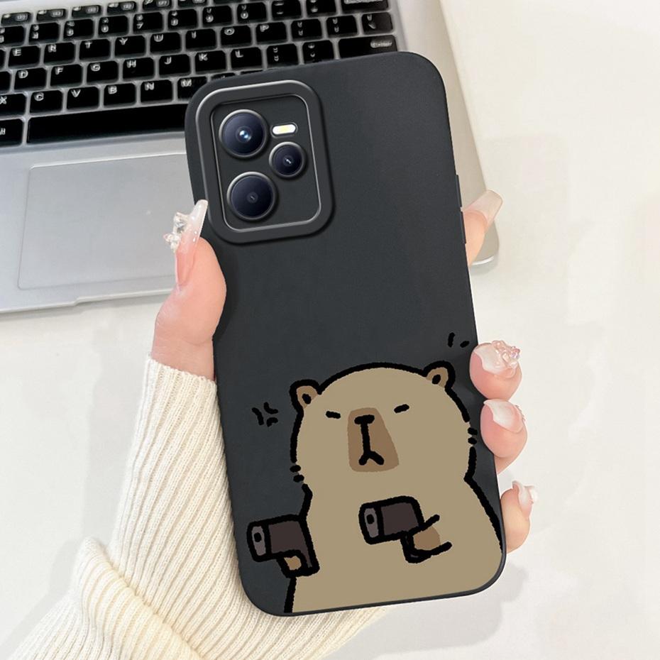 Защитный чехол для объектива для Realme C35, модный узор, мягкая силиконовая задняя крышка для RealmeC35 C 35 4G RMX3511, чехлы для телефона