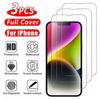 3Pcs Full Cover Tempered Glass For Apple iPhone 13 11 12 14 15 Pro Max Screen Protector For iPhone 14 15 Plus Protective Film