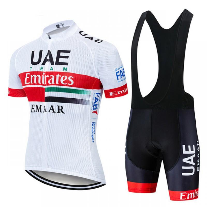 Mens Cycling Jersey Bib Shorts Set Quick Dry Breathable Bike Outfit Road Fitness Riding