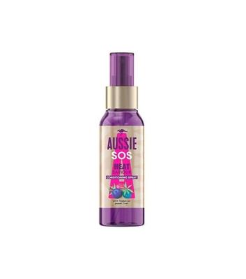 Термозащитный спрей - AUSSIE - SOS Heat Saviour - Поврежденные волосы - 100 мл