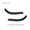 For Tesla Model Y/YL Juniper Model 3 Highland Rear View Mirror Anti-collision Strip Car Reverse Mirror Anti-scratch Accessories