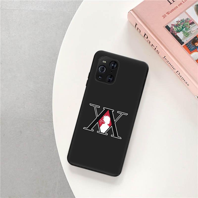 Чехол для телефона для OPPO A53 A52 A95 K9 A74 A94 A93 A55 Reno 6 4 3 Pro 5G A9 Ace F11 Find X2 Hunter X Hunter Hisoka, черный чехол с аниме