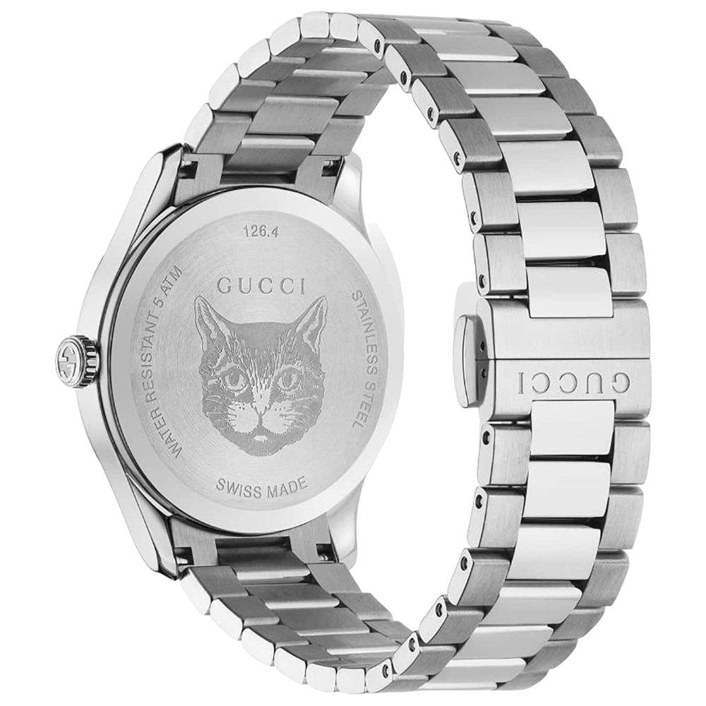Gucci YA1264166 G-Timeless розовые перламутровые часы унисекс