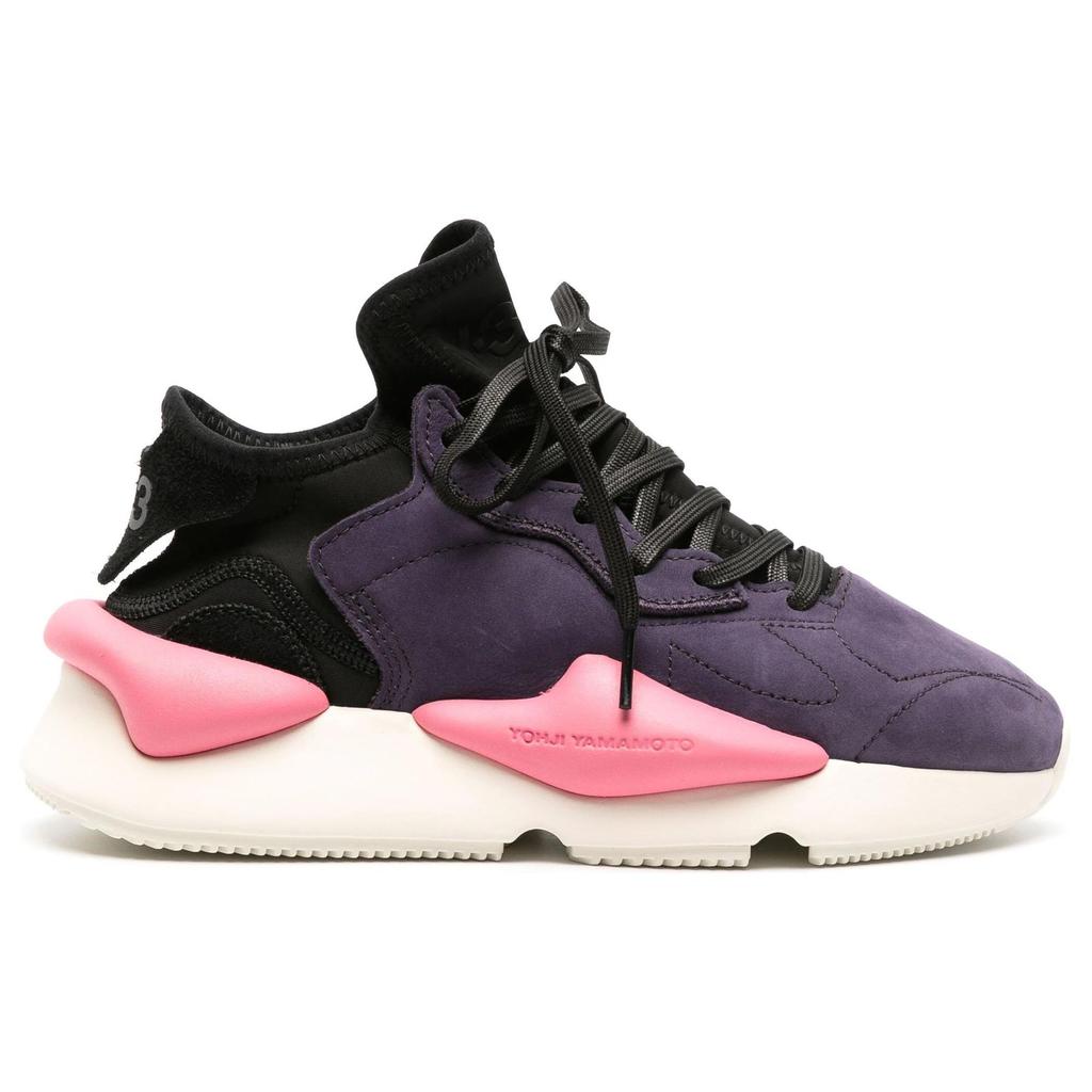 Adidas Y-3 Kaiwa Noble Purple Unisex Sneakers Black Off-White IG0811
