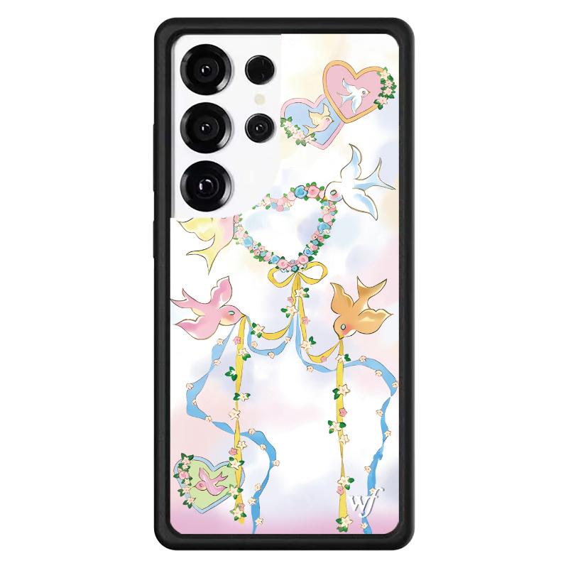 Чехол для телефона Wildflower Girls Nessa Barrett для Samsung S23 S24 S25 S26 Ultra wf Girls Sandy Liang Звезда мультяшный ударопрочный чехол