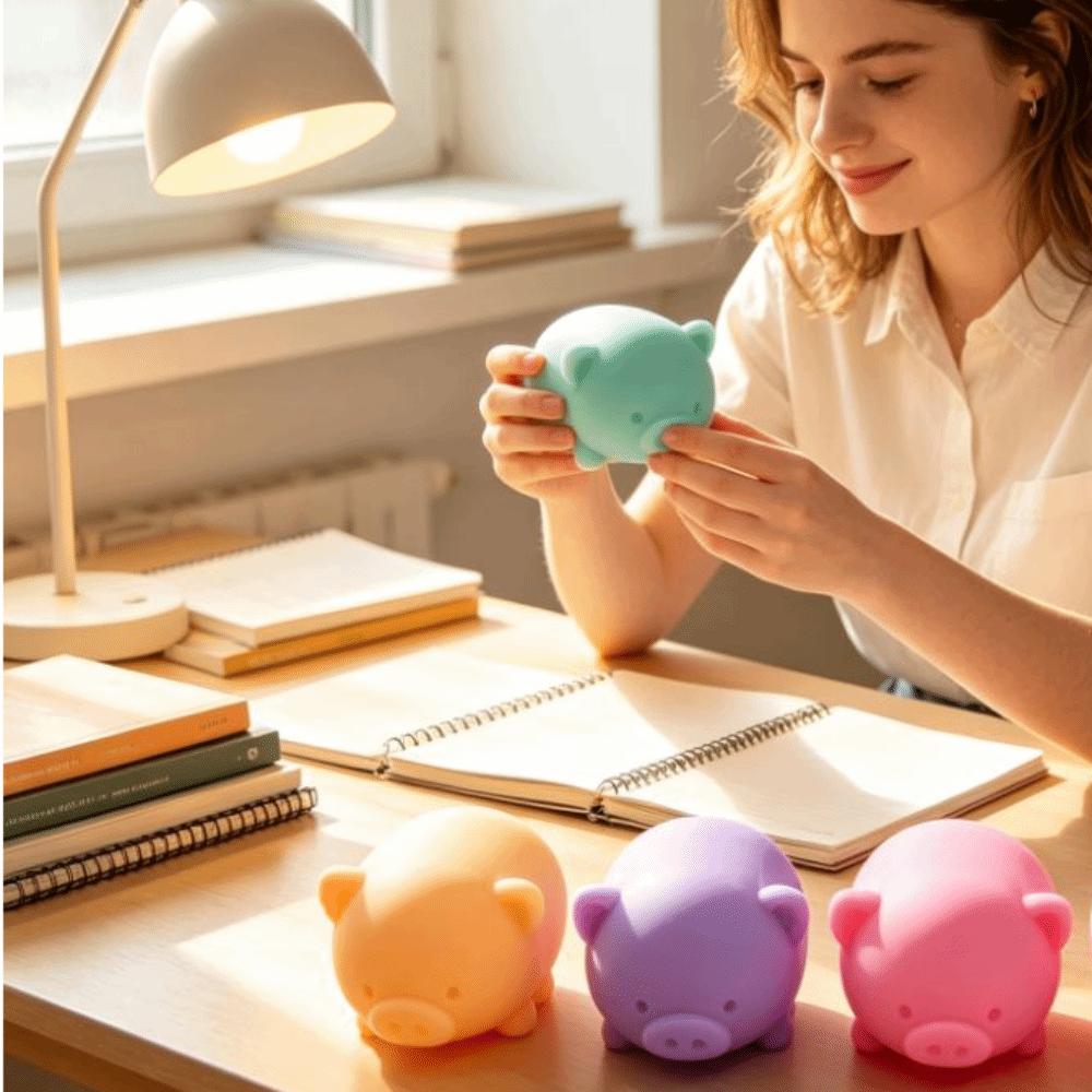Soft Digging Pig Fidget Toy Digging Pig Squishy Fingertip Toy Sensory Squeeze Toy Birthday Gift