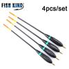 4pcs/lot Hot Portable Carp 8g-10g 24cm-26cm Paulownia Wood Fishing Floats Weight Tail Bobber