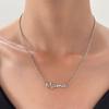 Mama Necklace Small Mama Pendant Necklace Mother's Day Jewelry Gift for New Mom Women Wife Anniversary