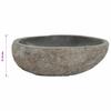 River Stone Oval Washbasin (29 38) * (24 31) cm
