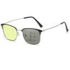 Night Vision Multifocal Photochromic Glasses Yellow Anti Blue Light Reading Glasses Business Dual-purpose Presbyopia Glasses