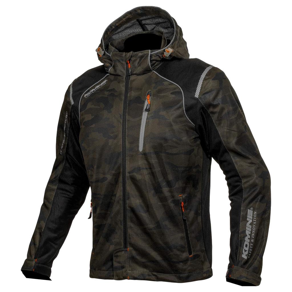 Motorcycle Protective Full Mesh Parka 1212 For CE Standard Level 2 Mesh Material Protector XL [KOMINE] JK-135 Spring/Summer 07-135 Men's