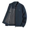 Middle-aged and Elderly Men's Spring and Autumn Dad Jackets, Middle-aged Casual Stand-up Collar Grandpa Spring Tops