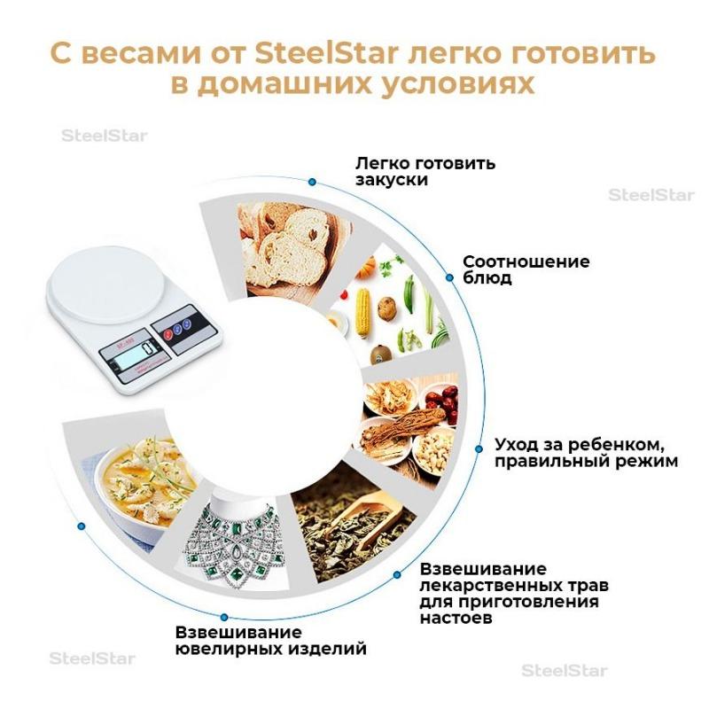 Электронные кухонные весы/настольные весы с дисплеем/кулинарные весы для кухни