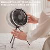 Mini Fan USB Rechargeable Portable Fan Outdoor Camping Ceiling Fan Chandelier Timing 10000mAh Powerbank Tripod Desktop Fan