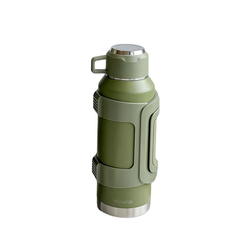 Large-Capacity Insulated Cup 304 Stainless Steel Outdoor Travel Water Cup Car-Mounted Household Insulated Kettle with Lid for Drinking Water