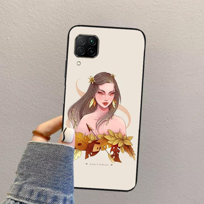 Horoscope Girl Scorpio Taurus Virgo For Huawei Nova 3i 7i 8i 11i 12i 9 10 SE Y73 Y90 Y70 Y72 Y61 Y91 P30 P40 Lite P60 Pro Case