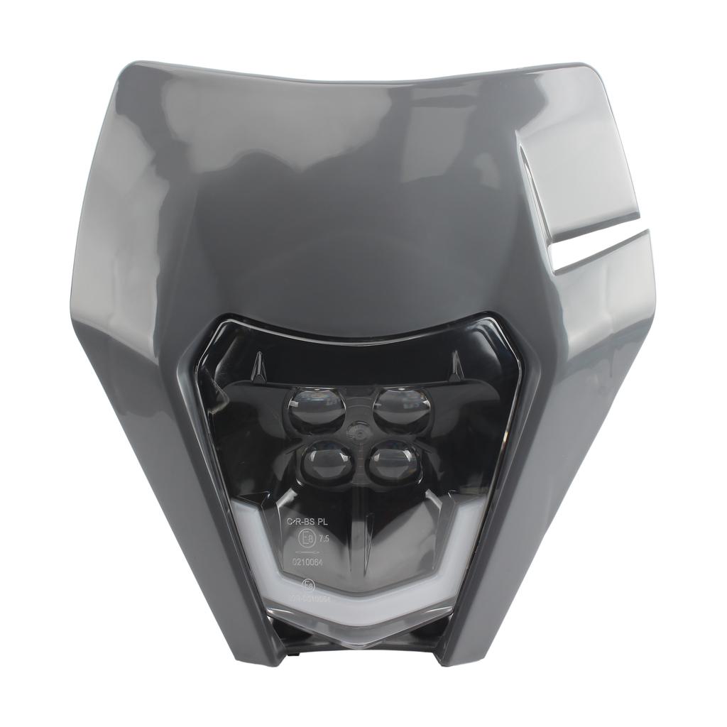 Светодиодная маска-пластина для фары эндуро мотоцикла Для KTM EXC XC SX EXCF XCW SXF 125-500 2016 2017 2021 Модификация фары для мотокросса
