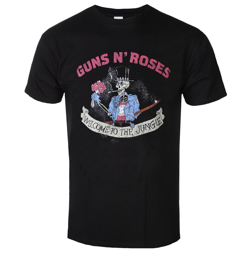 Yk Sale Guns N Roses Graphic Cotton Tshirt Unisex Summer Short Sleeve Fashion Brand Tee Luxury Casual Vintage Tees