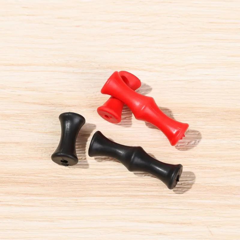1Set Hunting Archery Target Recurve Bowstring Finger Guard Sever Soft Silicone Bow String Protector Gear Outdoor Shooting Sports