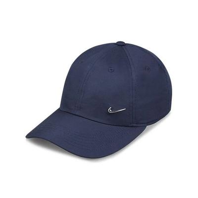Женская кепка-бейсболка Nike Dri-FIT Club без жесткого каркаса с металлическим логотипом Swoosh для бега и гольфа FB5064-410