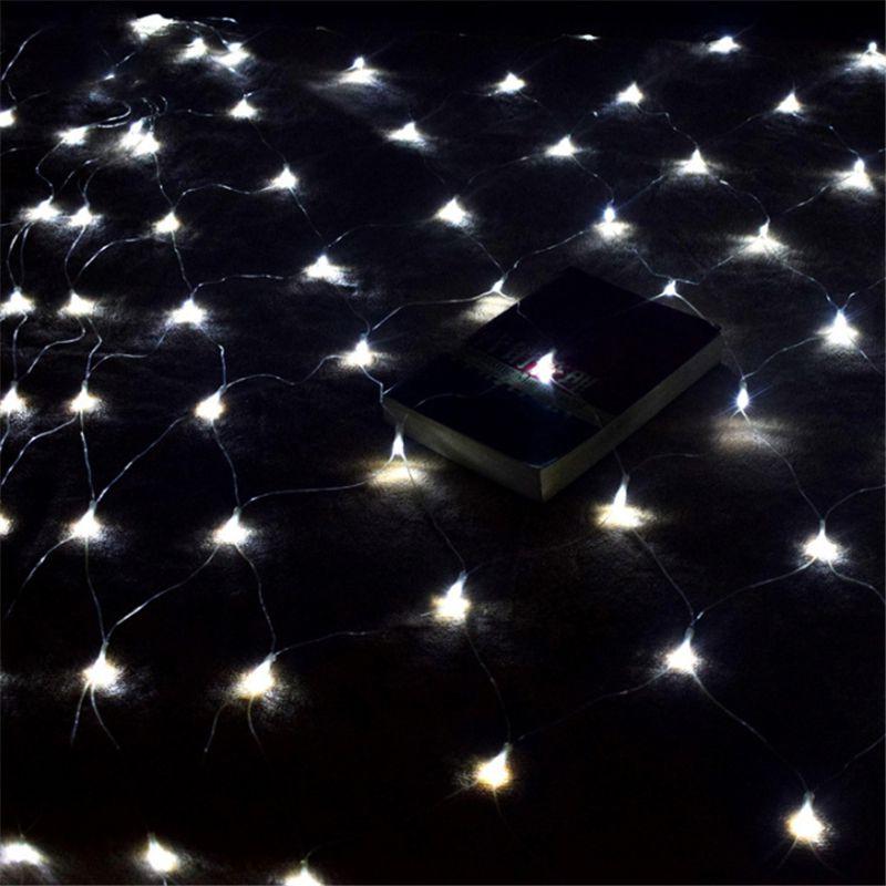 Яркая сетка из светодиодных гирлянд 3м х 2м, 200 светодиодов для праздничных торжеств