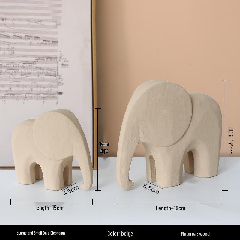 Деревянное украшение в скандинавском стиле Моранди в виде лошади для декора дома, офиса или гостиной