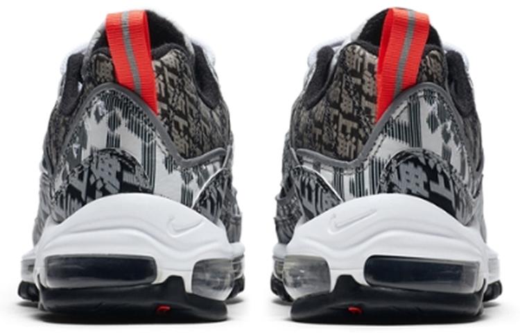 Nike Air Max 98 Марафон в Шанхае Эксклюзив для Китая 'Черный Белый Серый' Женские BV6956-106