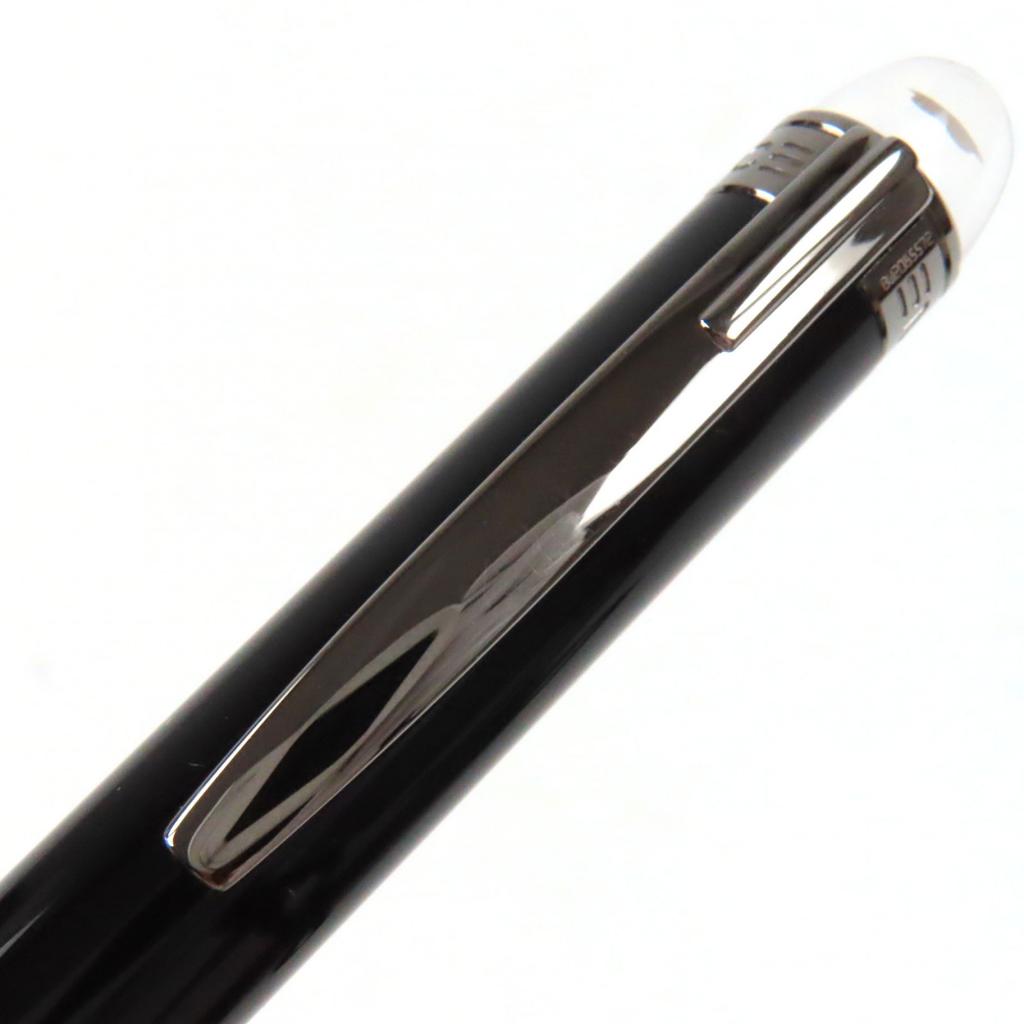 Очень хорошая шариковая ручка MONTBLANC Starwalker Черный оружейный металлик мужская Б/У