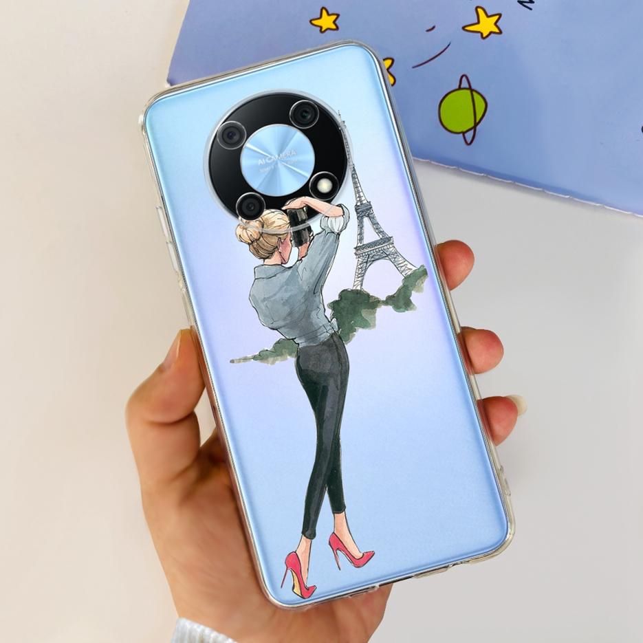 For Huawei Nova Y90 Case CTR-LX2, CTR-LX1 Luxury Popular Painted Cover Soft Silicone Phone Case For Huawei Nova Y90 NovaY90 Bags