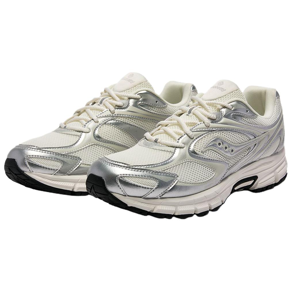 SAUCONY Повседневные кроссовки для бега унисекс белые с серебристым S79095-2