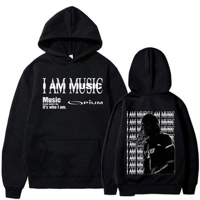 Худи для рэпера Playboi Carti I AM MUSIC, Опиум, Кен Карсон, Нарцисс, Свитшот с длинным рукавом, Мужские, Женские, Хип-хоп, Оверсайз, Пуловеры